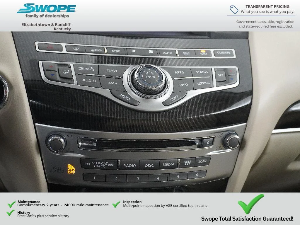 Used 2020 Hermosa Blue INFINITI LUXE image 21