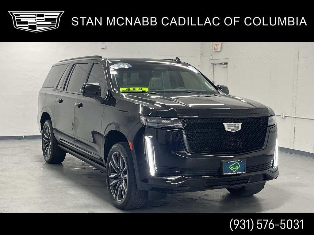 Used 2023 Black Raven Cadillac Sport Platinum image 1