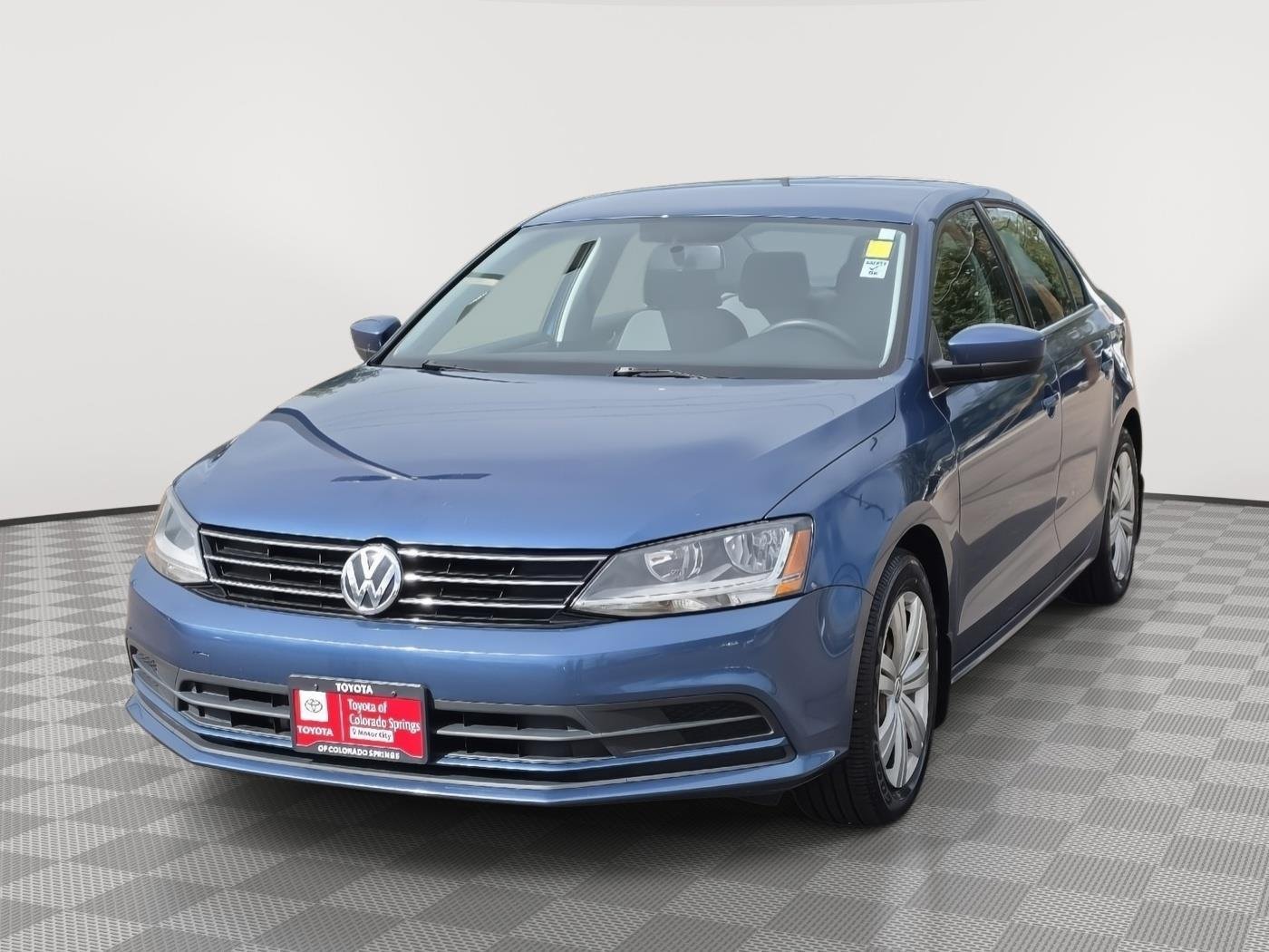 Used 2017 Silk Blue Metallic Volkswagen 1.4T S image 3