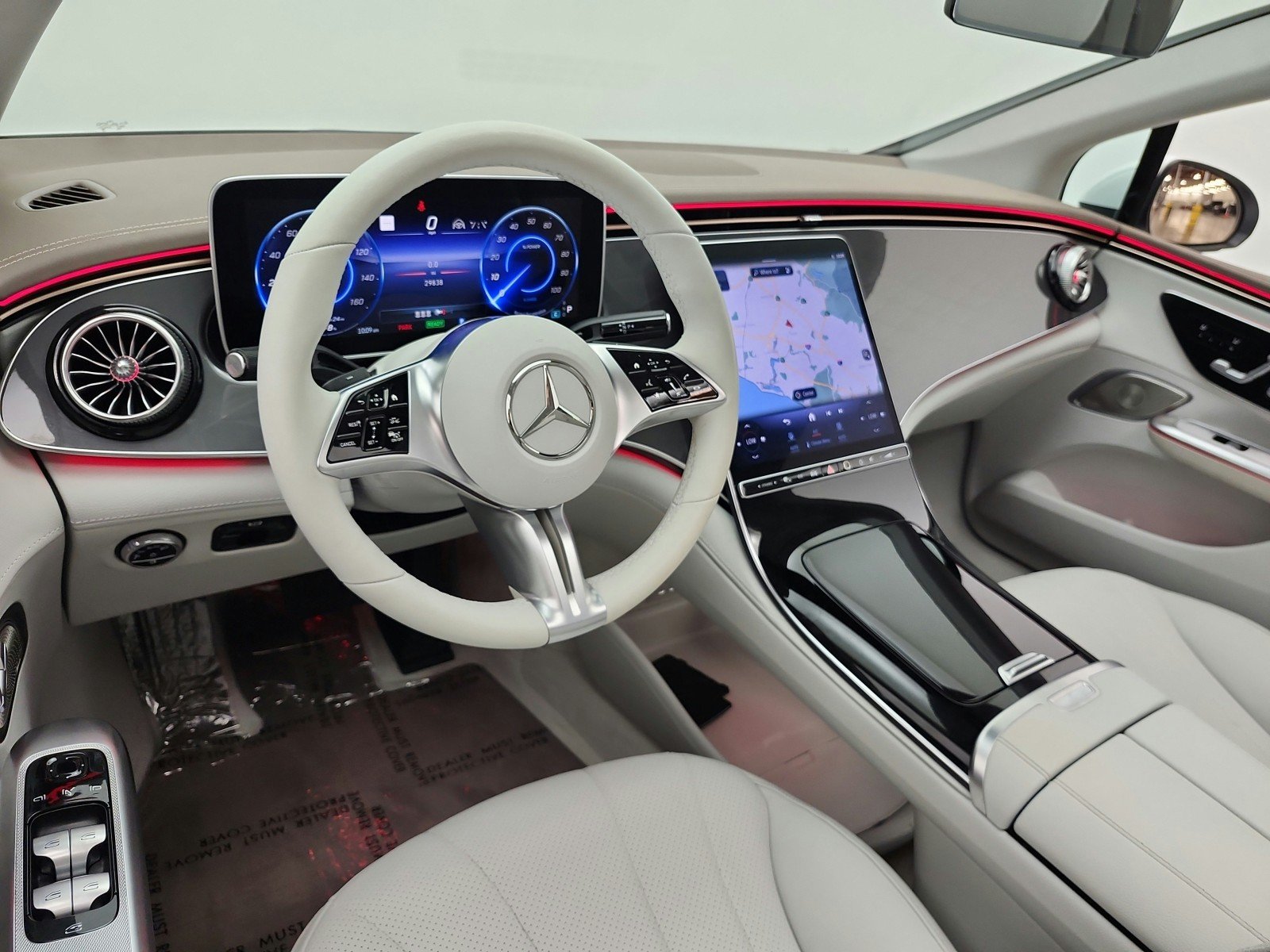 Certified Used 2024 Polar White Mercedes-Benz EQE 350+ Sedan image 14