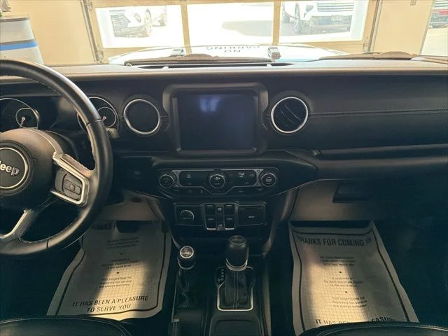Used 2021 Black Jeep Unlimited Sahara image 22