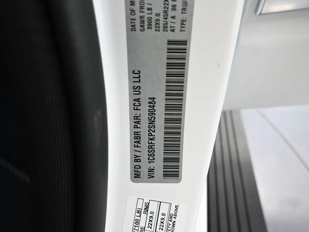 Certified Used 2025 White Ram Tungsten image 59