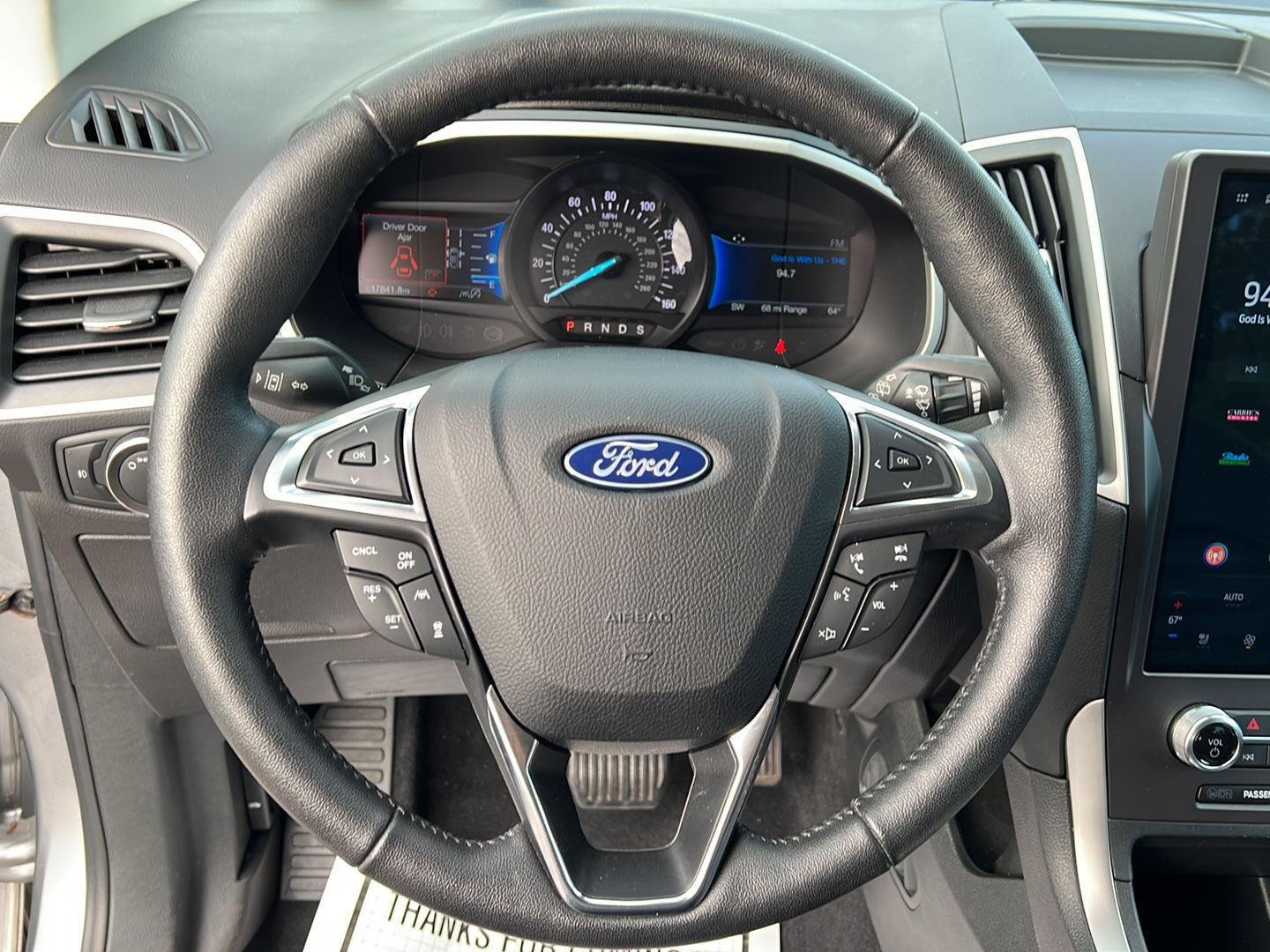 Used 2021 Iconic Silver Ford SEL image 19