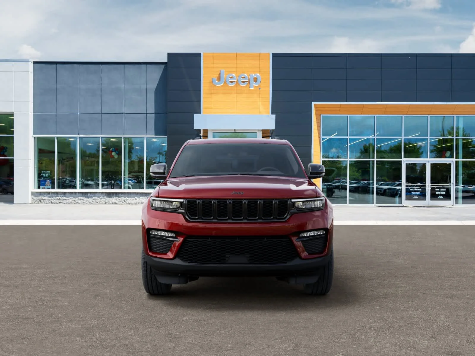 New 2025 Velvet Red Pearl-Coat Exterior Paint Jeep Limited image 6