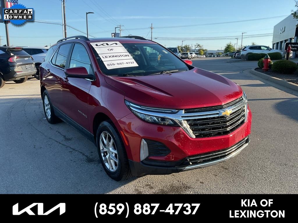 Used 2023 Radiant Red Tintcoat Chevrolet LT image 1
