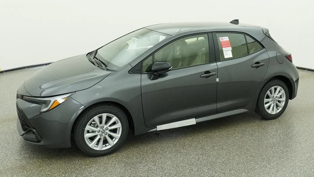 New 2026 Magnetic Gray Metallic Toyota SE image 7