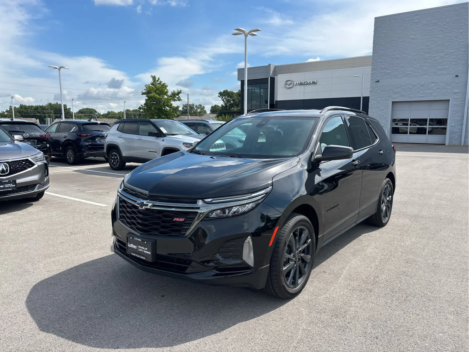 Used 2023 Chevrolet Equinox RS with VIN 3GNAXWEG4PL101524 for sale in Kansas City