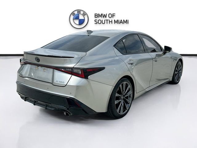 Used 2022 Silver Lexus 350 F SPORT image 7