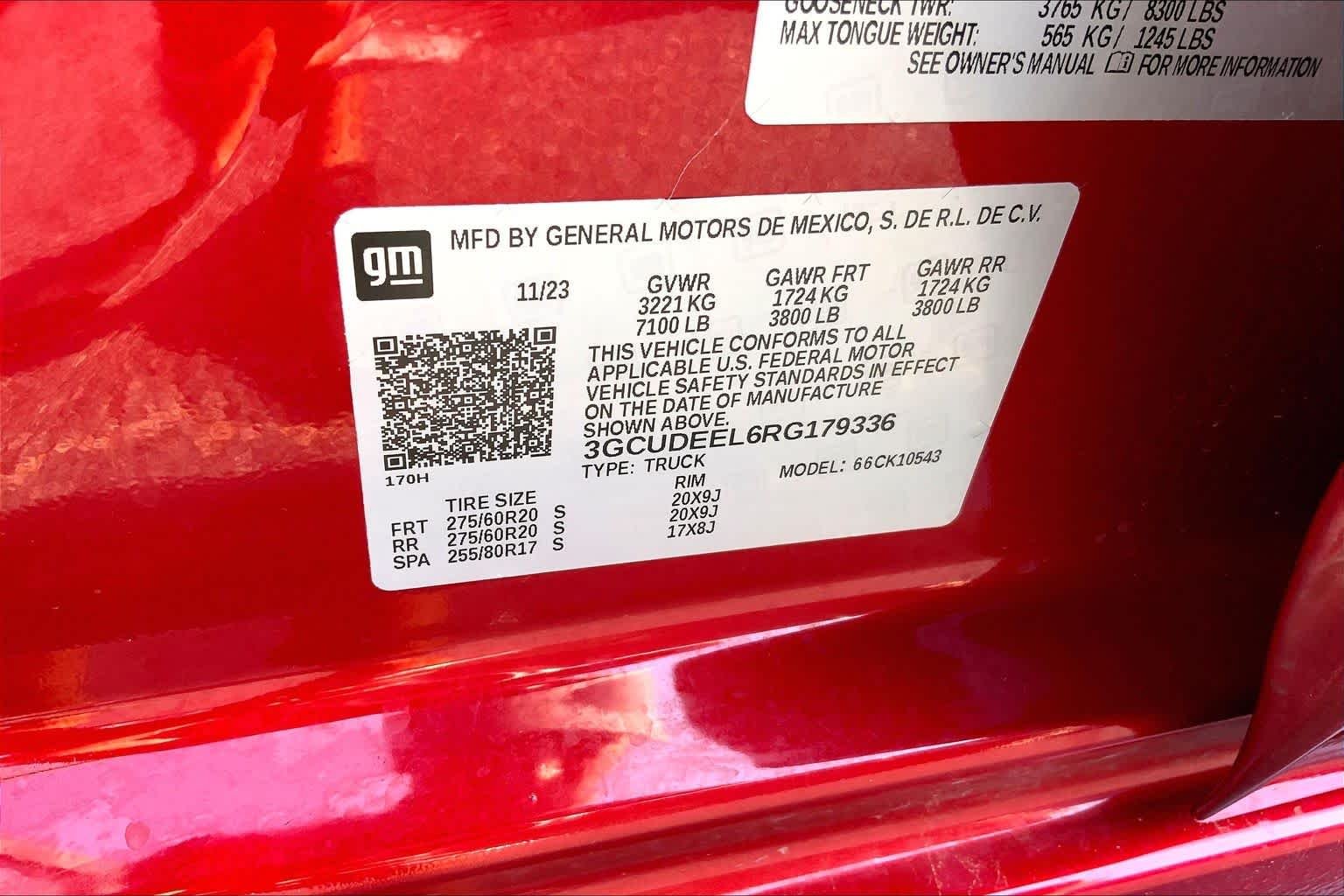 Used 2024 Radiant Red Tintcoat Chevrolet RST image 37