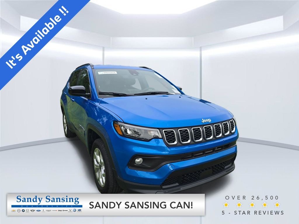 Used 2025 Blue Jeep Latitude image 1