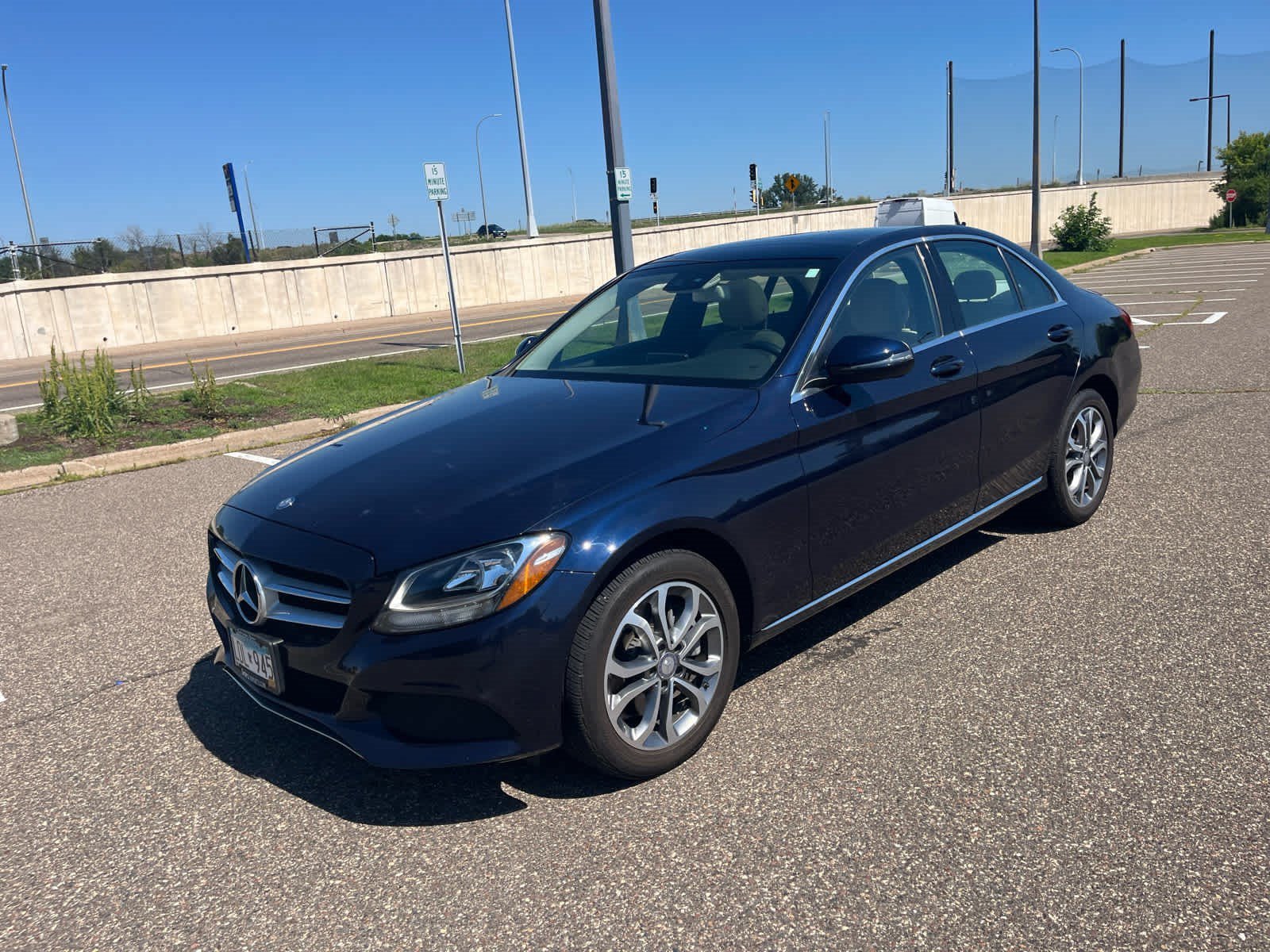 Used 2016 Lunar Blue Metallic Mercedes-Benz C 300 image 10