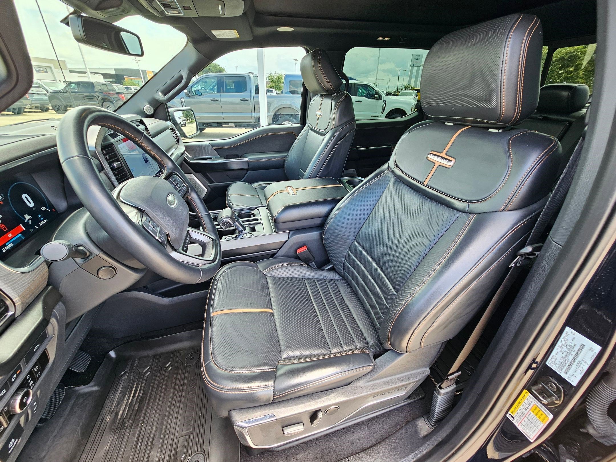 Used 2023 Blue Ford Platinum image 14