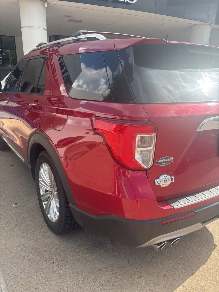 Used 2021 Red Ford King Ranch image 3