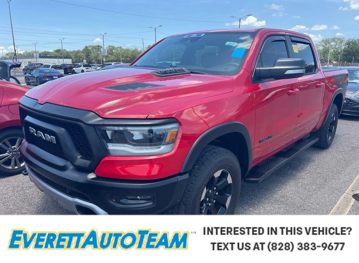 Used 2020 Flame Red Clearcoat Ram Rebel image 1