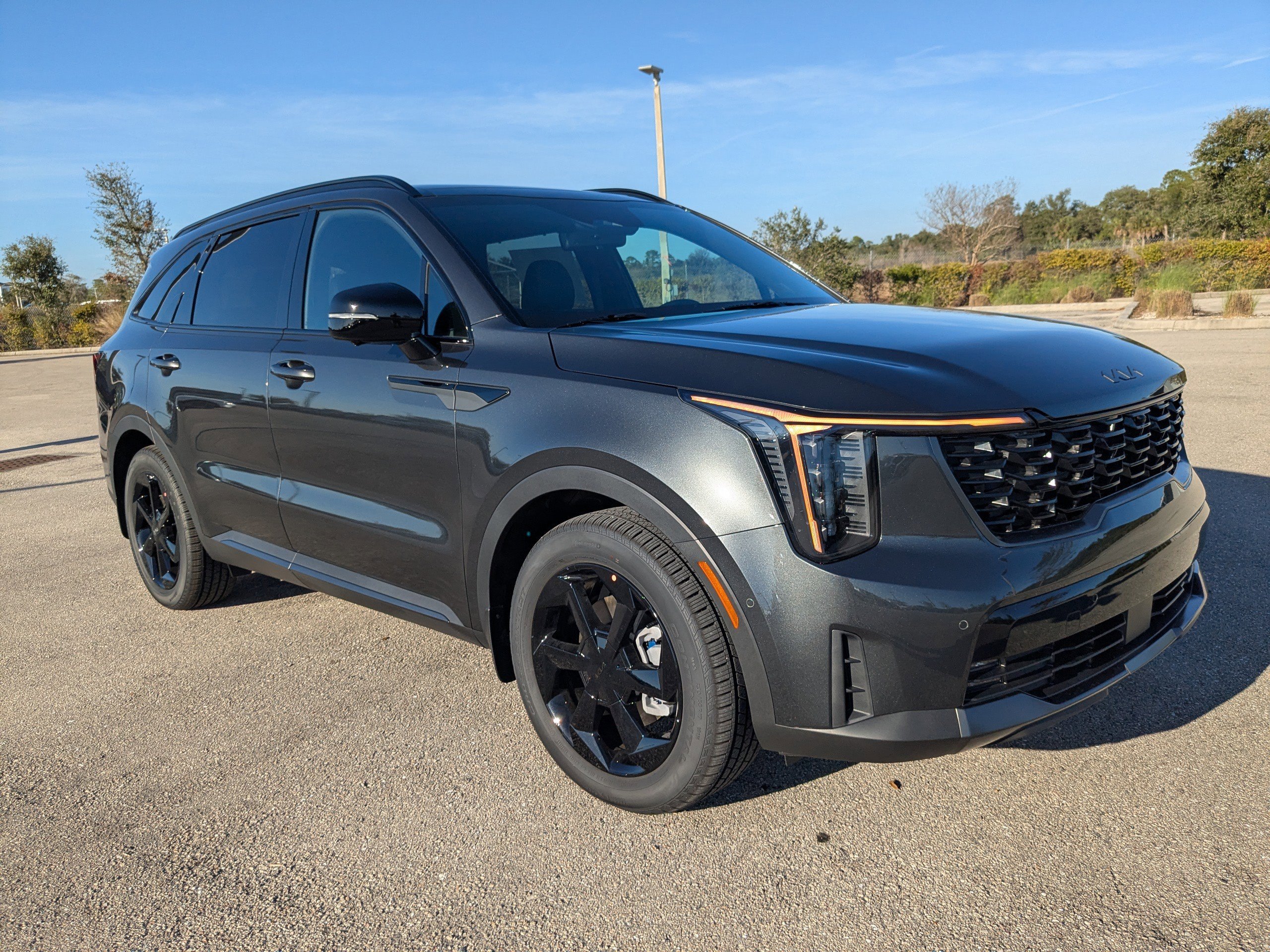 New 2026 Interstellar Gray Kia X-Line SX Prestige AWD image 2