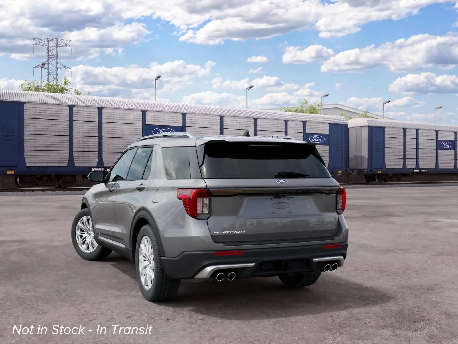 New 2027 Carbonized Gray Metallic Ford Platinum image 8