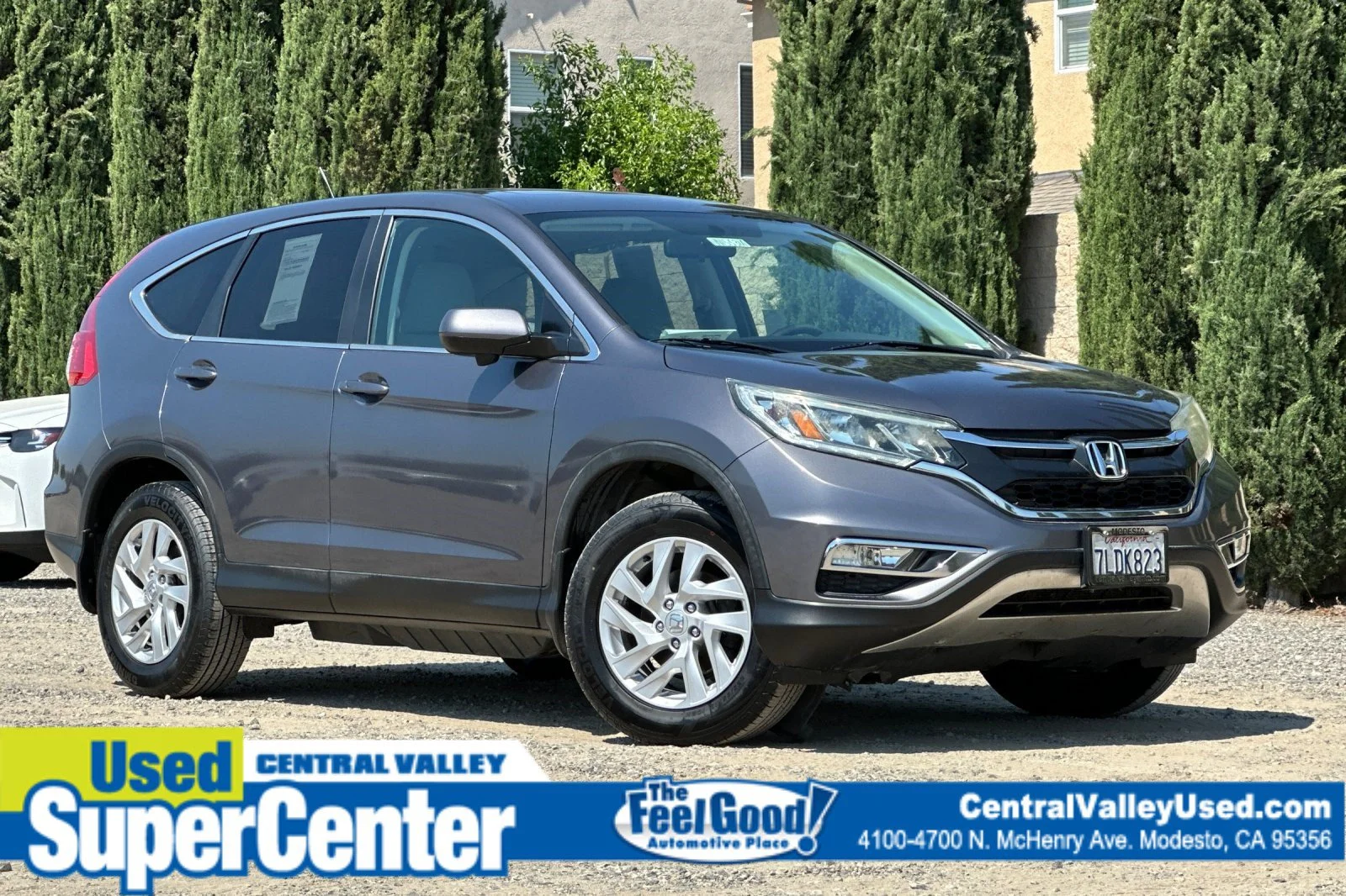 Used 2015 Gray Honda EX image 1