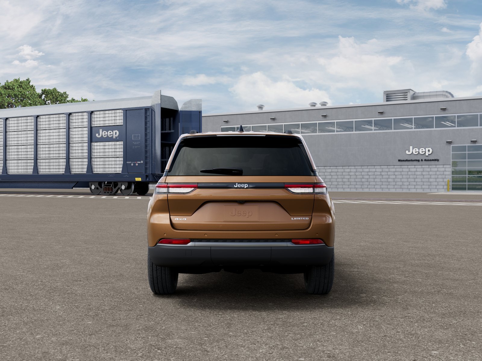 New 2026 Copper Shino Metallic Clear-Coat Exterior Paint Jeep Limited image 7