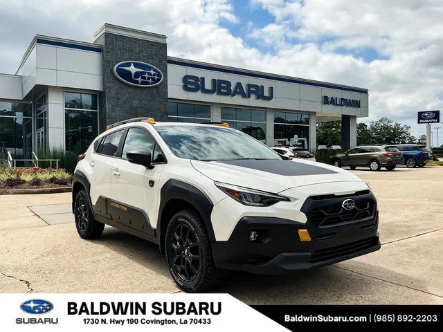 New 2026 Crystal White Pearl Subaru Wilderness image 1
