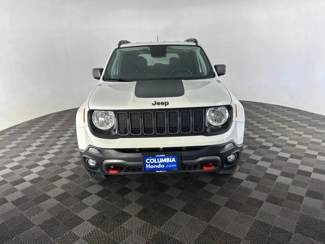 Used 2019 White Jeep Trailhawk image 2