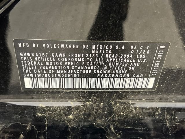 New 2026 Black Volkswagen 1.5T SE image 21