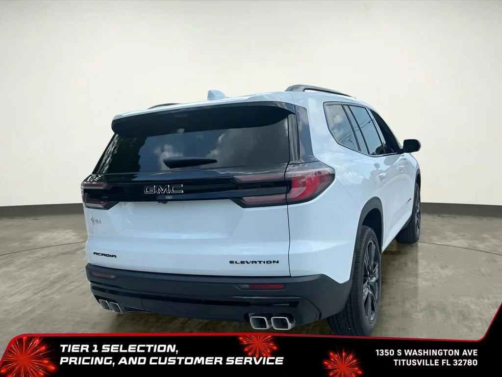 New 2026 Glacier White Tricoat GMC Elevation image 12