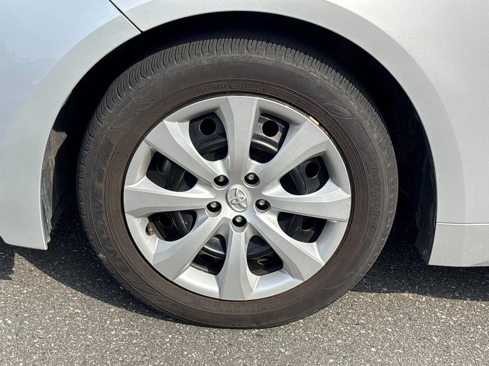 Used 2024 Classic Silver Metallic Toyota LE image 9