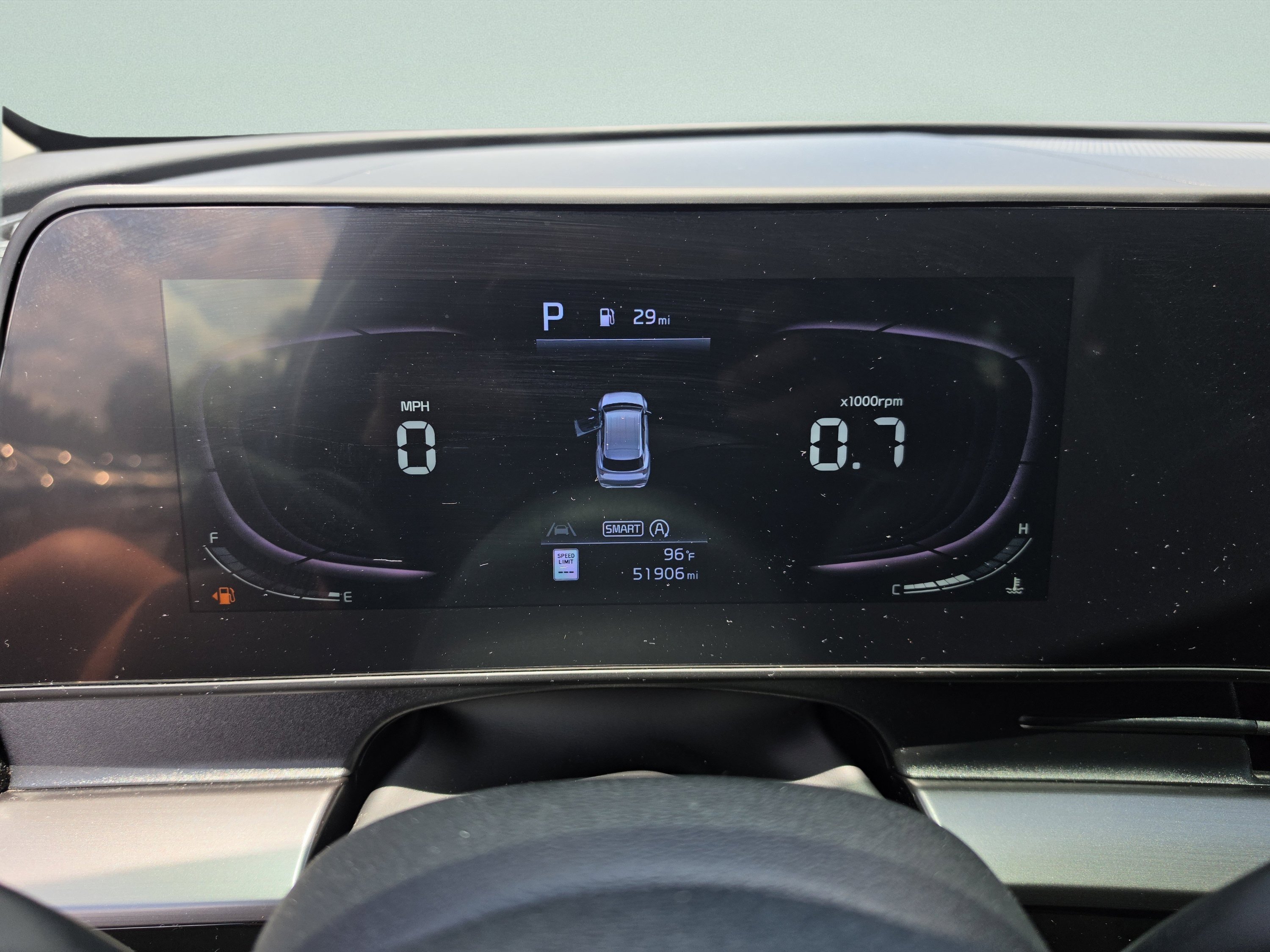 Used 2023 Sapphire Blue Kia EX image 36