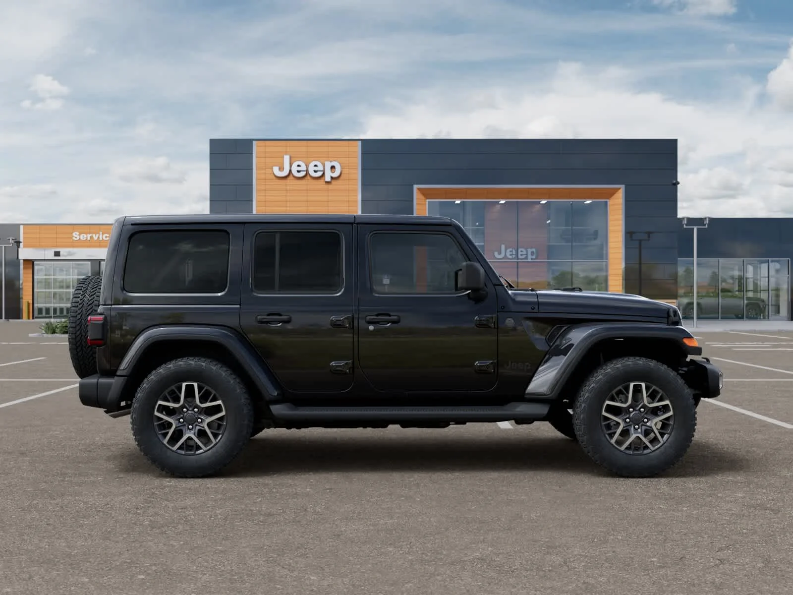New 2027 Black Clearcoat Jeep Sahara image 21