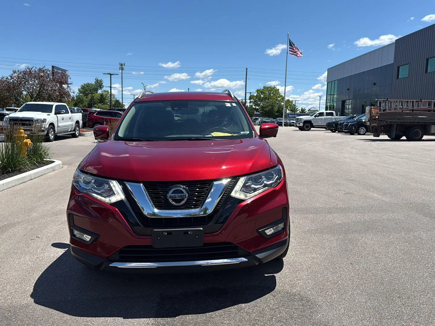 Used 2018 Scarlet Ember Nissan SL Hybrid image 8