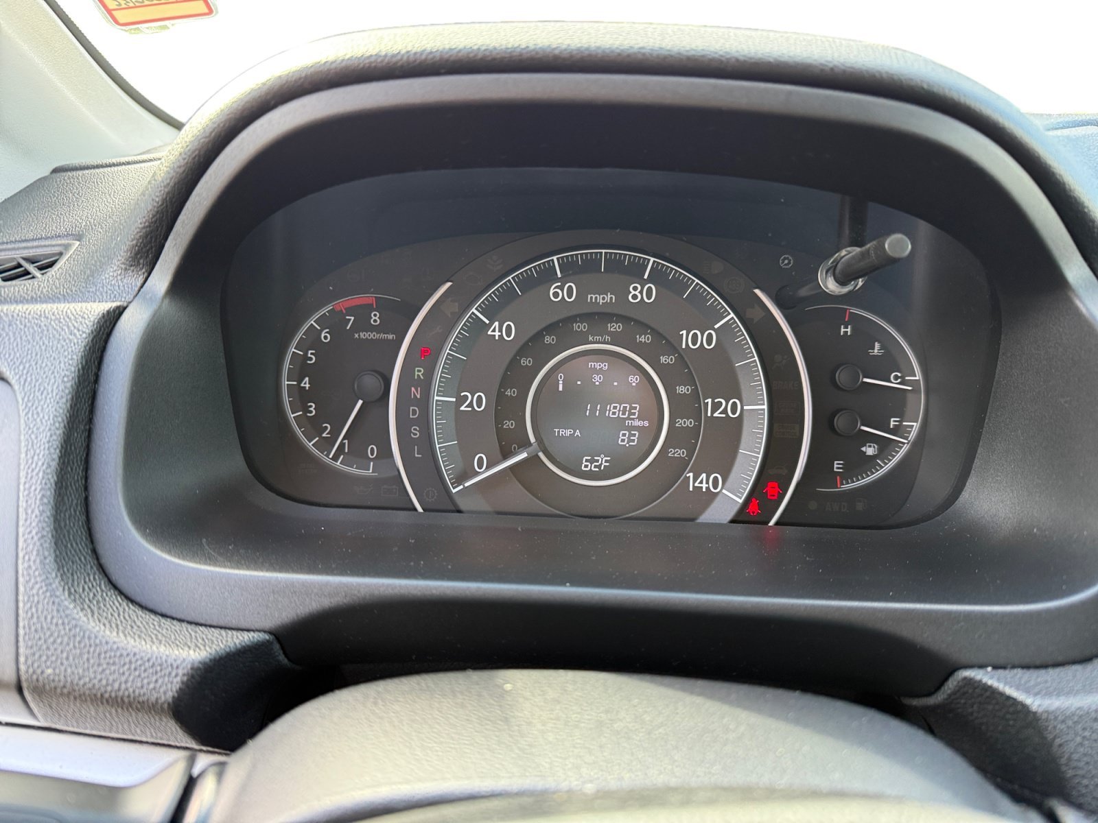 Used 2016 Crystal Black Pearl Honda EX image 11