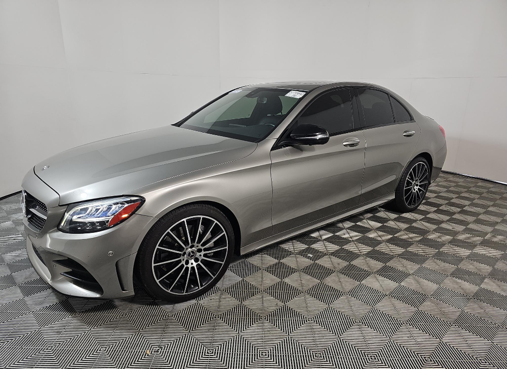 Used 2020 Mojave Silver Metallic Mercedes-Benz C 300 image 1