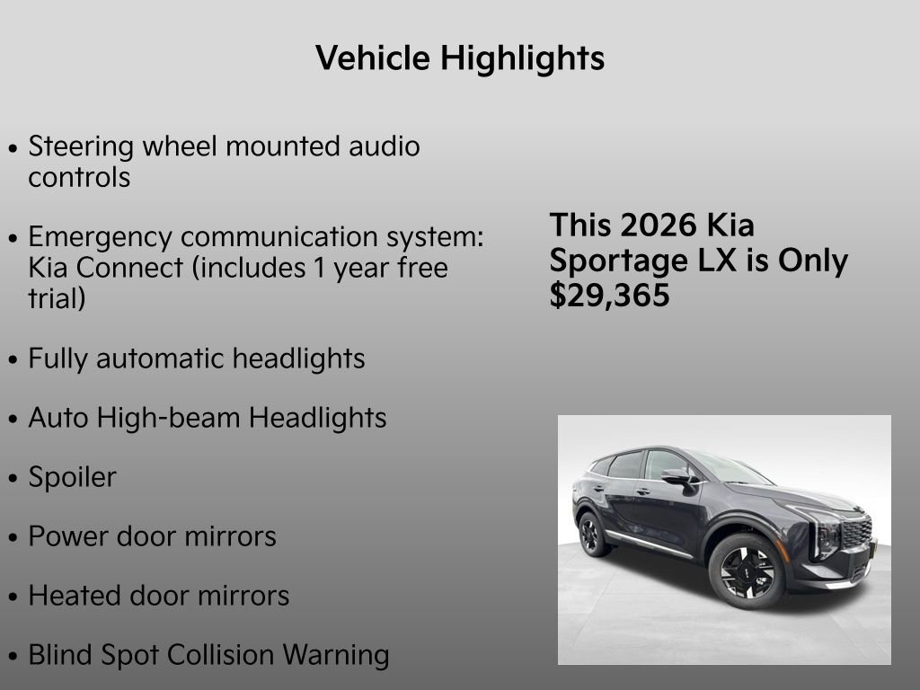 2026 Kia Sportage LX - Photo 10