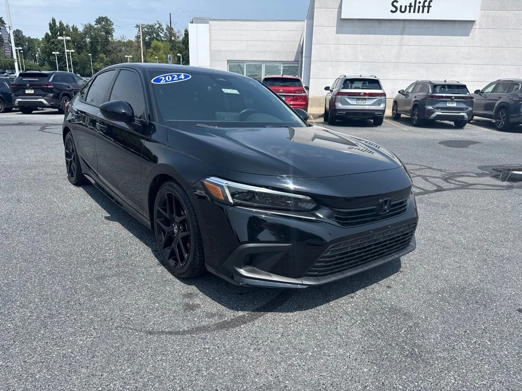 Used 2024 Crystal Black Pearl Honda Sport image 4