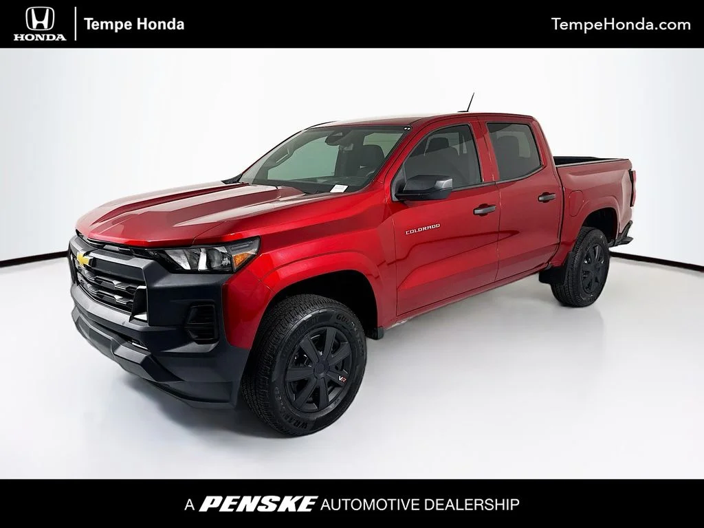 Used 2025 Red Chevrolet Work Truck image 1