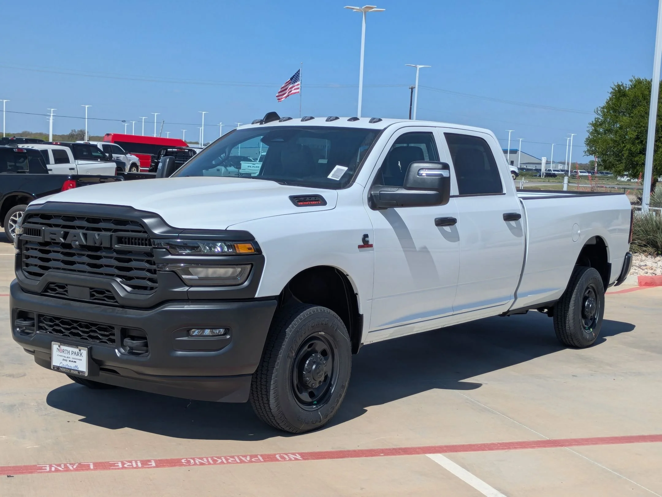 New 2026 Bright White Clearcoat RAM Tradesman image 7