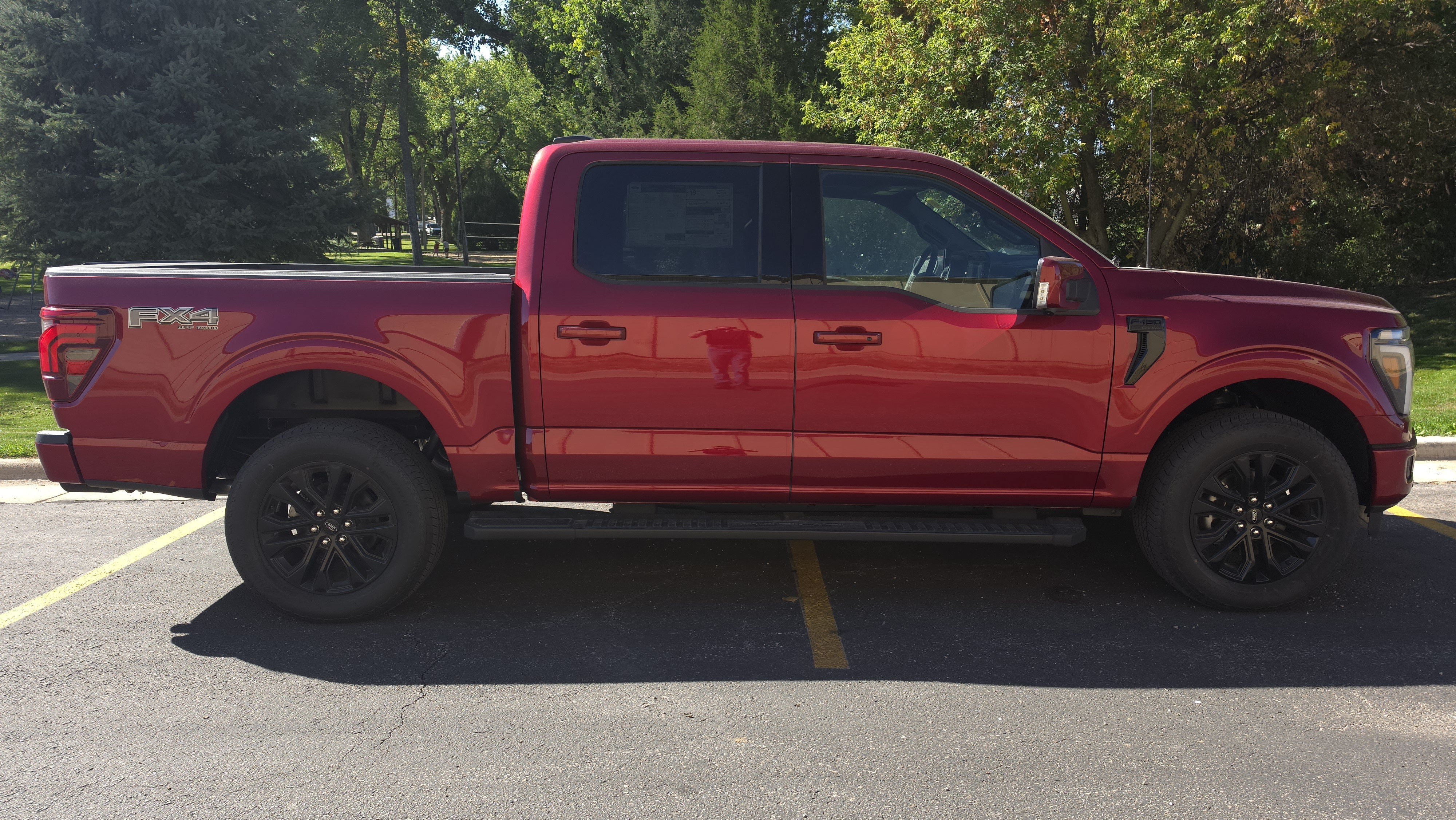 New 2026 Ruby Red Metallic Tinted Clearcoat Ford LARIAT image 7