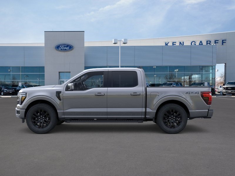 New 2026 Carbonized Gray Metallic Ford LARIAT image 3