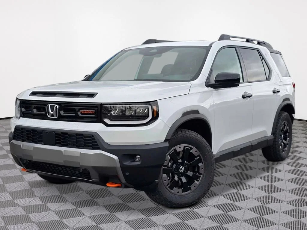 New 2026 White Honda TrailSport Elite image 1
