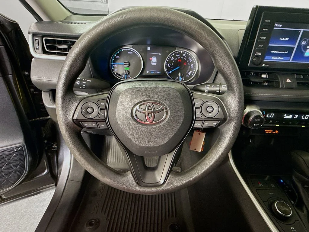 Certified Used 2022 Magnetic Gray Metallic Toyota Hybrid LE image 12