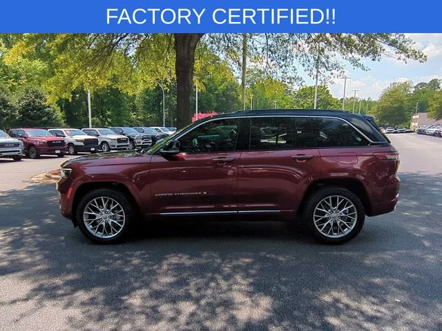 Used 2025 Red Jeep Summit image 2