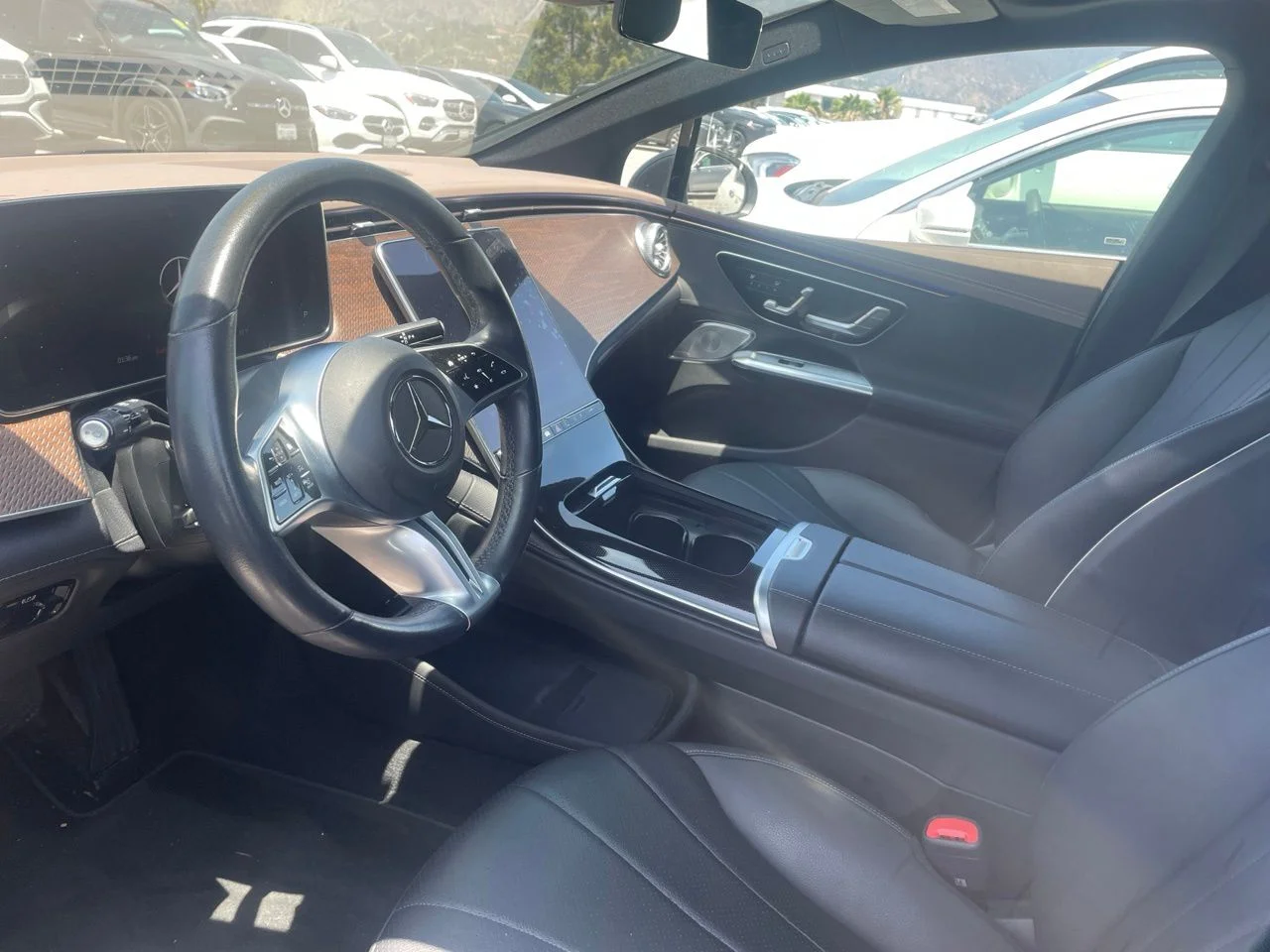 Certified Used 2023 Gray Mercedes-Benz 350+ Sedan Sedan AMG® Line Package image 6