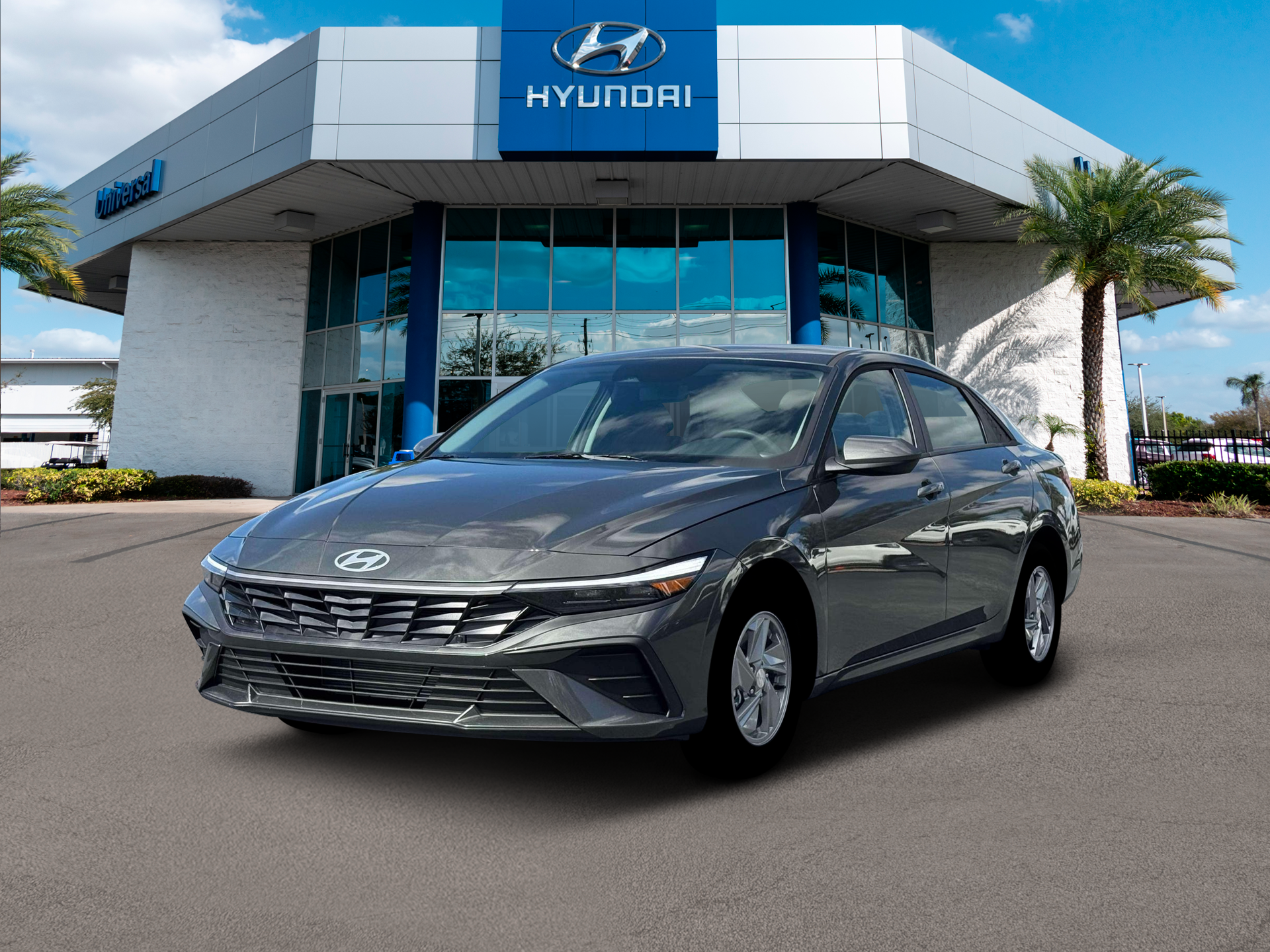 New 2026 Gray Hyundai SE image 1
