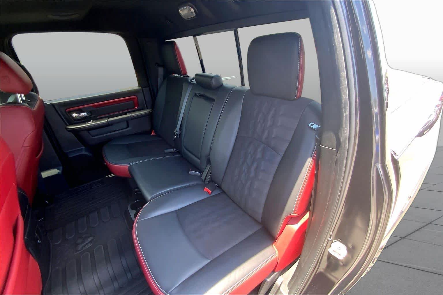 Used 2017 Brilliant Black Crystal Pearlcoat Ram Rebel image 21