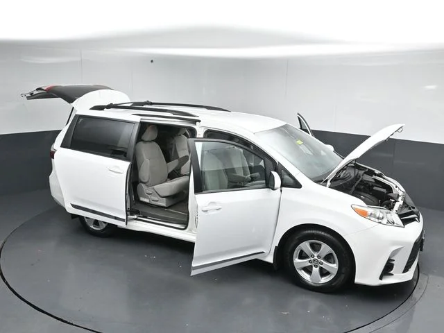 Certified Used 2018 Super White Toyota LE image 50