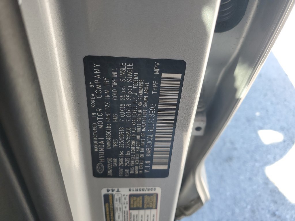Used 2020 Silver Hyundai Ultimate image 2