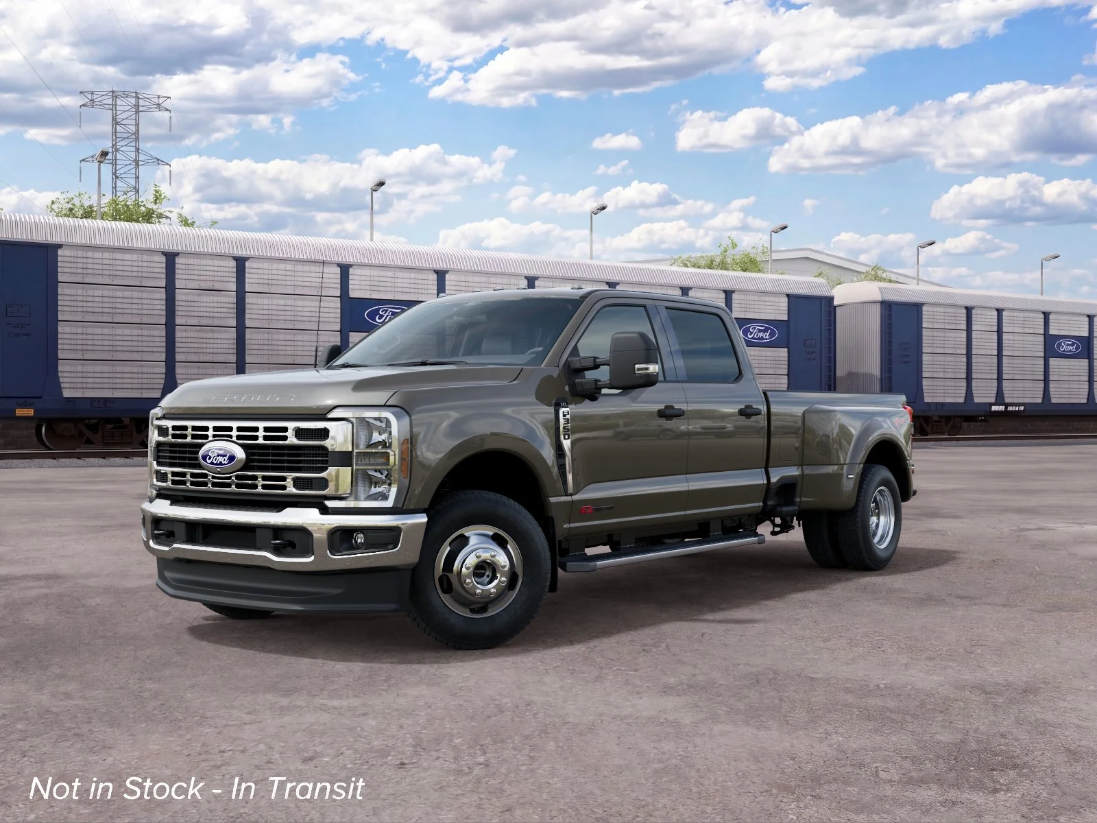 New 2027 Marsh Gray Metallic Ford F-350® XLT image 2