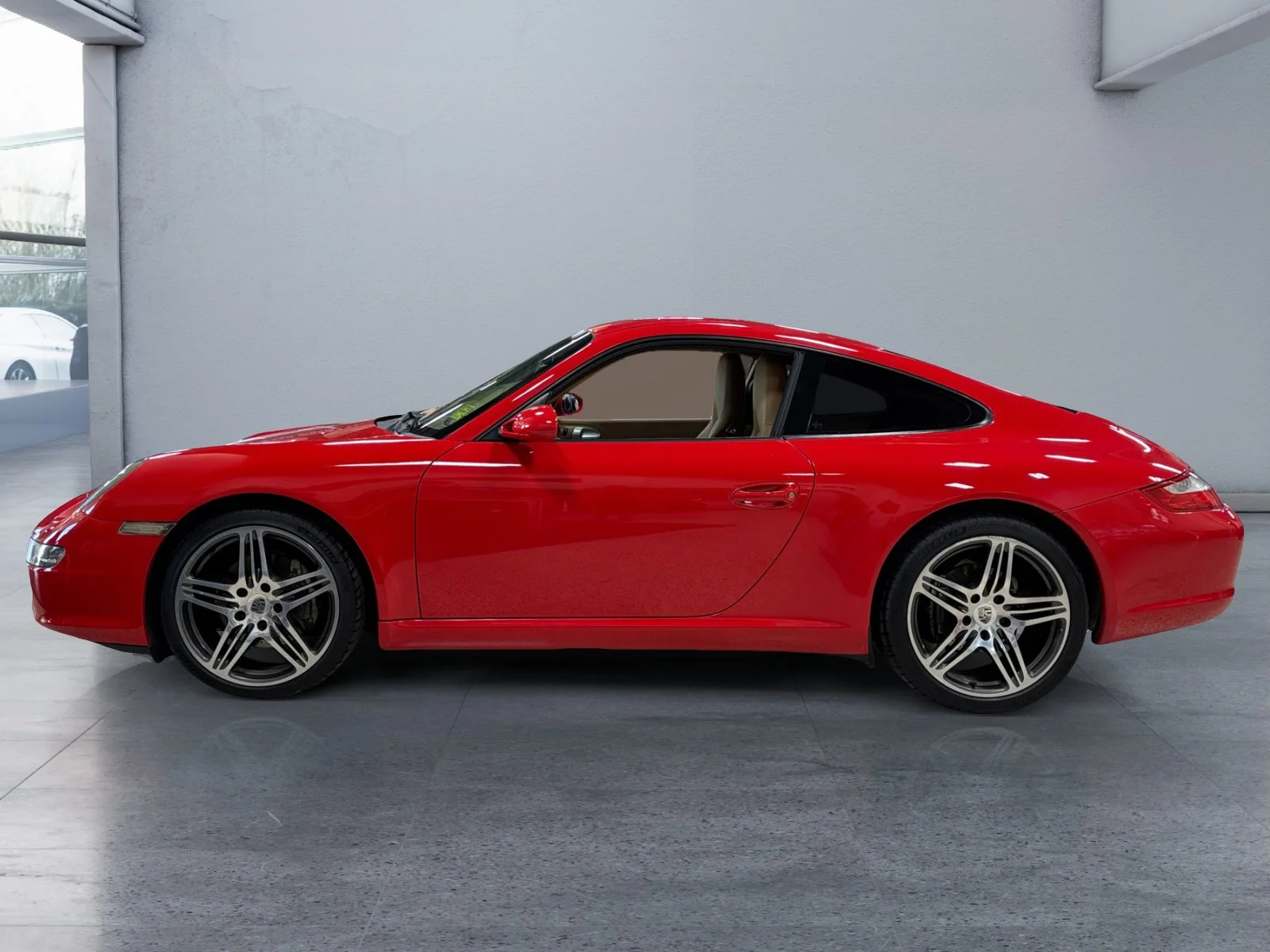 Used 2007 Red Porsche Carrera image 2