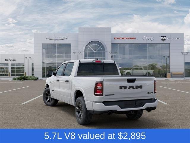 New 2026 Bright White Clear-Coat Exterior Paint RAM BIG HORN image 3