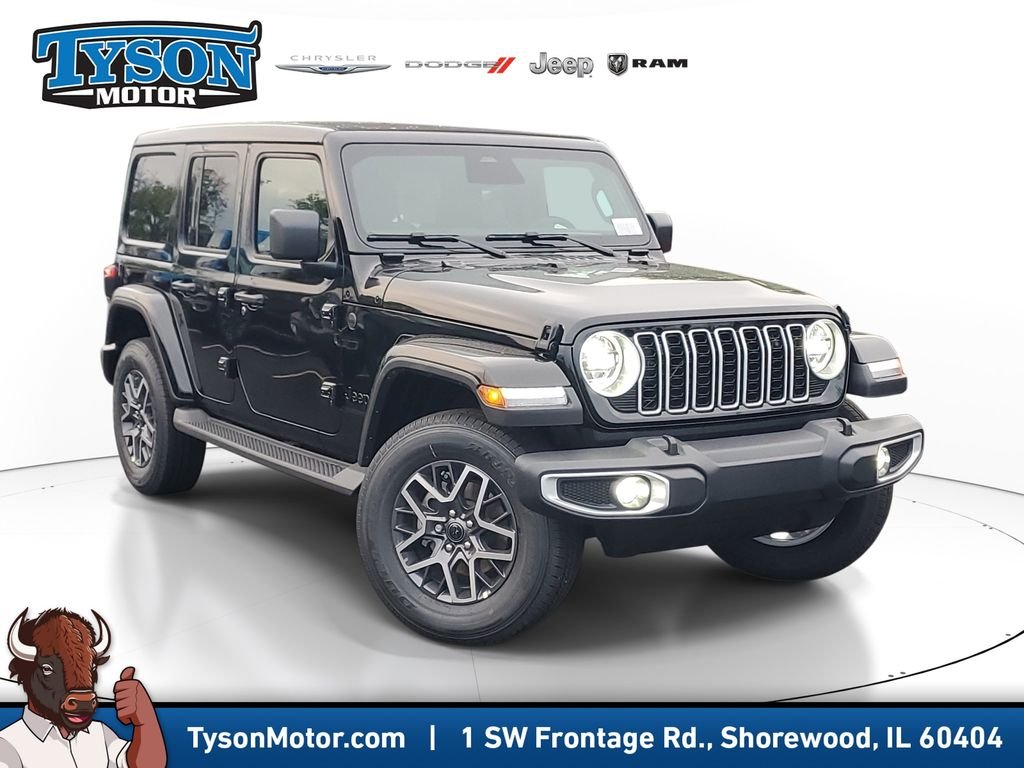 New 2026 Black Clear-Coat Exterior Paint Jeep Sahara image 1